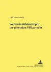 Souveraenitaetskonzepte Im Geltenden Voelkerrecht cover