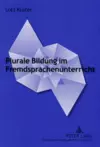 Plurale Bildung Im Fremdsprachenunterricht cover