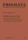 Ueber das Alter cover