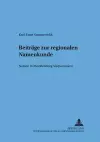 Beitraege Zur Regionalen Namenkunde cover