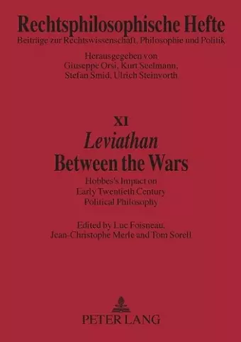 Leviathan Between the Wars cover