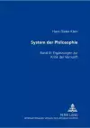 System Der Philosophie cover