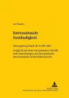 Internationale Zustaendigkeit cover