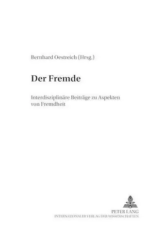 Der Fremde cover