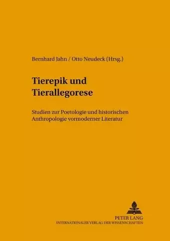 Tierepik Und Tierallegorese cover