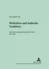 Weltethos Und Indische Tradition cover