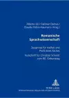 Romanische Sprachwissenschaft cover