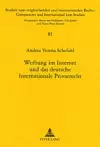 Werbung Im Internet Und Das Deutsche Internationale Privatrecht cover