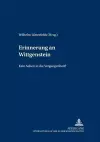 Erinnerung an Wittgenstein cover