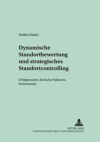 Dynamische Standortbewertung Und Strategisches Standortcontrolling cover