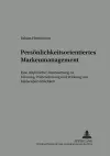 Persoenlichkeitsorientiertes Markenmanagement cover