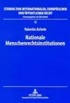 Nationale Menschenrechtsinstitutionen cover