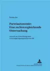 Parteiautonomie cover