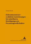 Einkommensteuerrechtliche Zurechnungen Bei Mittelbaren Beteiligungen an Personengesellschaften cover