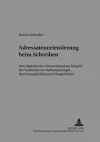 Adressatenorientierung Beim Schreiben cover