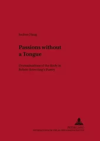 Passions without a Tongue cover