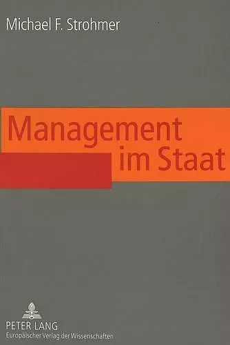 Management Im Staat cover