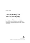 Liberalisierung Der Wasserversorgung cover