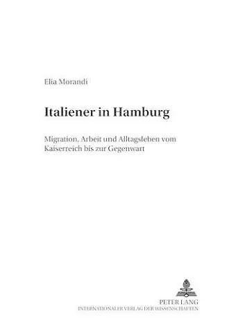 Italiener in Hamburg cover