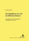 Die Signifikanz Der Zeit Im Hoefischen Roman cover