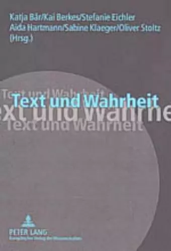 Text und Wahrheit cover