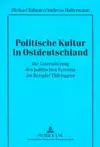 Politische Kultur in Ostdeutschland cover