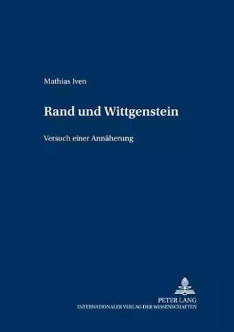 Rand Und Wittgenstein cover