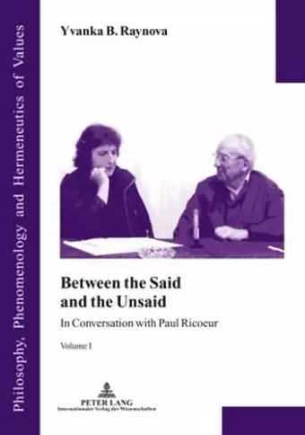 Between the Said and the Unsaid cover