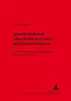 Spracherhalt Und Sprachverlust in Einer Sprachinselsituation cover