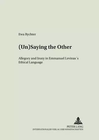 (Un)saying the Other cover