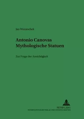 Antonio Canovas Mythologische Statuen cover