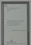 Harsdoerffer-Studien cover