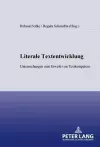 Literale Textentwicklung cover