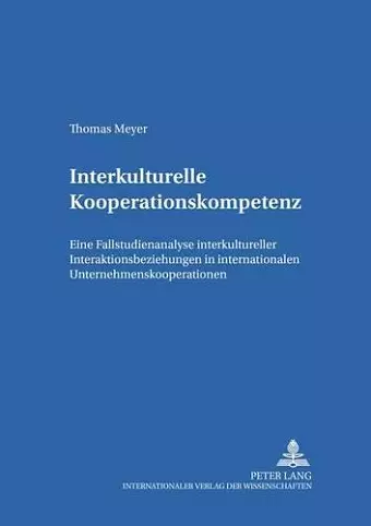 Interkulturelle Kooperationskompetenz cover