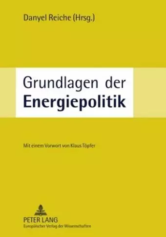 Grundlagen Der Energiepolitik cover