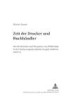 Zeit Der Drucker Und Buchhaendler cover