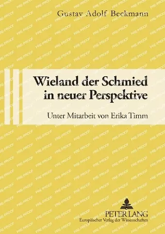 Wieland der Schmied in neuer Perspektive cover