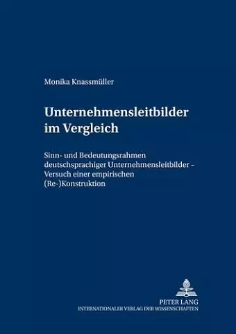 Unternehmensleitbilder Im Vergleich cover