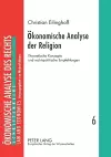 Oekonomische Analyse der Religion cover