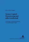 Venture Capital-Finanzierung Und Stille Gesellschaft cover