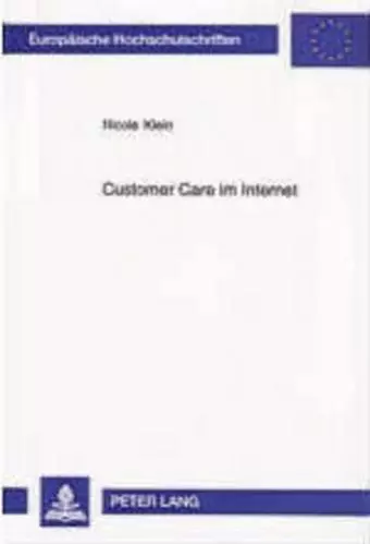 Customer Care Im Internet cover