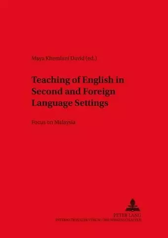 Teaching of English in Second and Foreign Language Settings cover