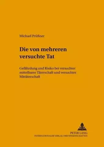 Die Von Mehreren Versuchte Tat cover