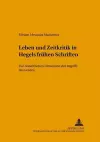 Leben Und Zeitkritik in Hegels Fruehen Schriften cover