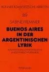 Buenos Aires in Der Argentinischen Lyrik cover