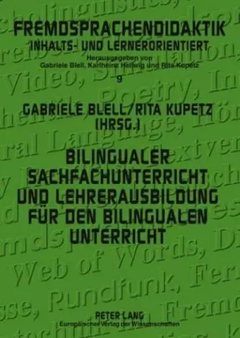 Bilingualer Sachfachunterricht Und Lehrerausbildung Fuer Den Bilingualen Unterricht cover