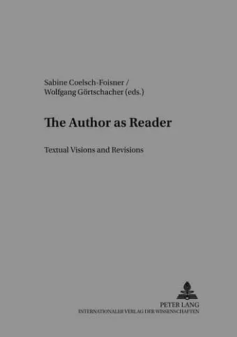 The Author as Reader cover