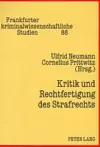 Kritik Und Rechtfertigung Des Strafrechts cover