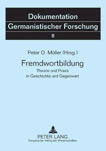 Fremdwortbildung cover