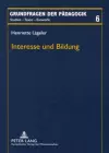 Interesse Und Bildung cover